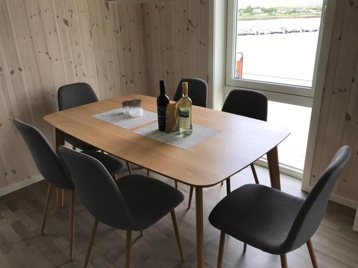 Nappstraumen Seafront Cabin Leknes Eksteriør billede